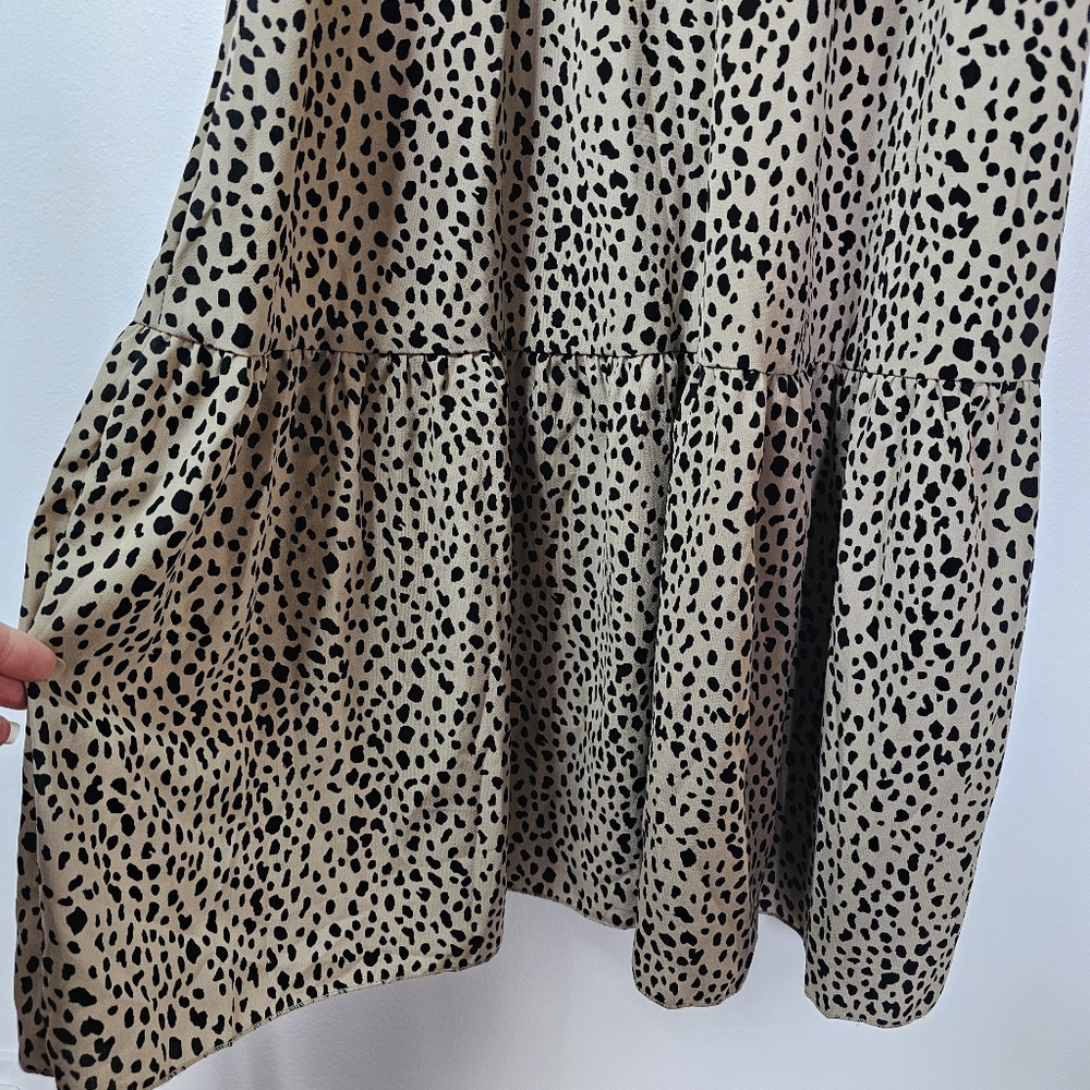 C+D+M Animal Print Dress Sz M - Picture 7 of 10